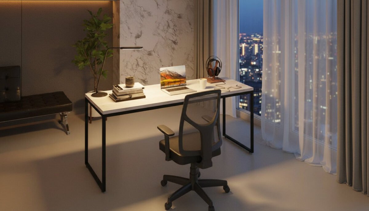 Mesa para home office premium ampla - Dynamica Diretor 180cm