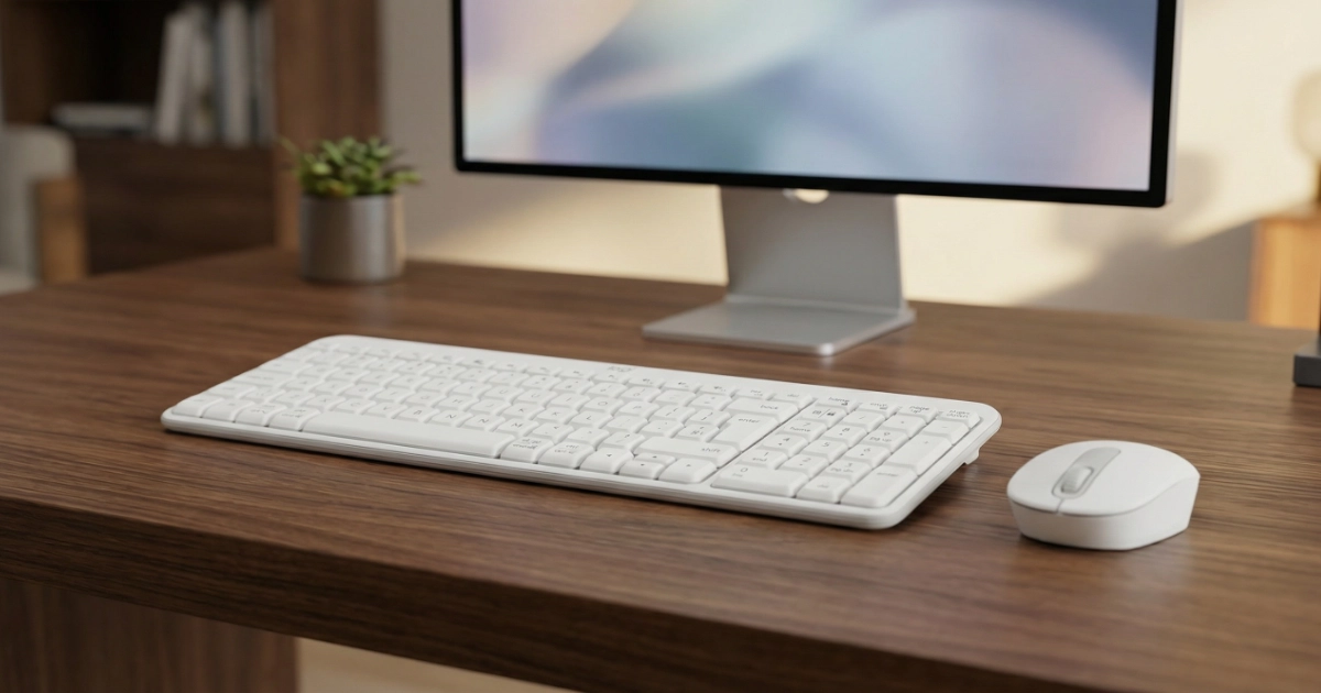Logitech MK250 combo teclado e mouse sem fio home office
