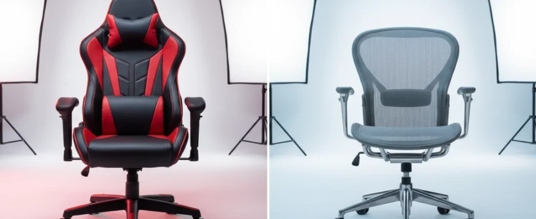 Cadeira Gamer ou Cadeira Ergonômica: Qual a Melhor para Home Office?
