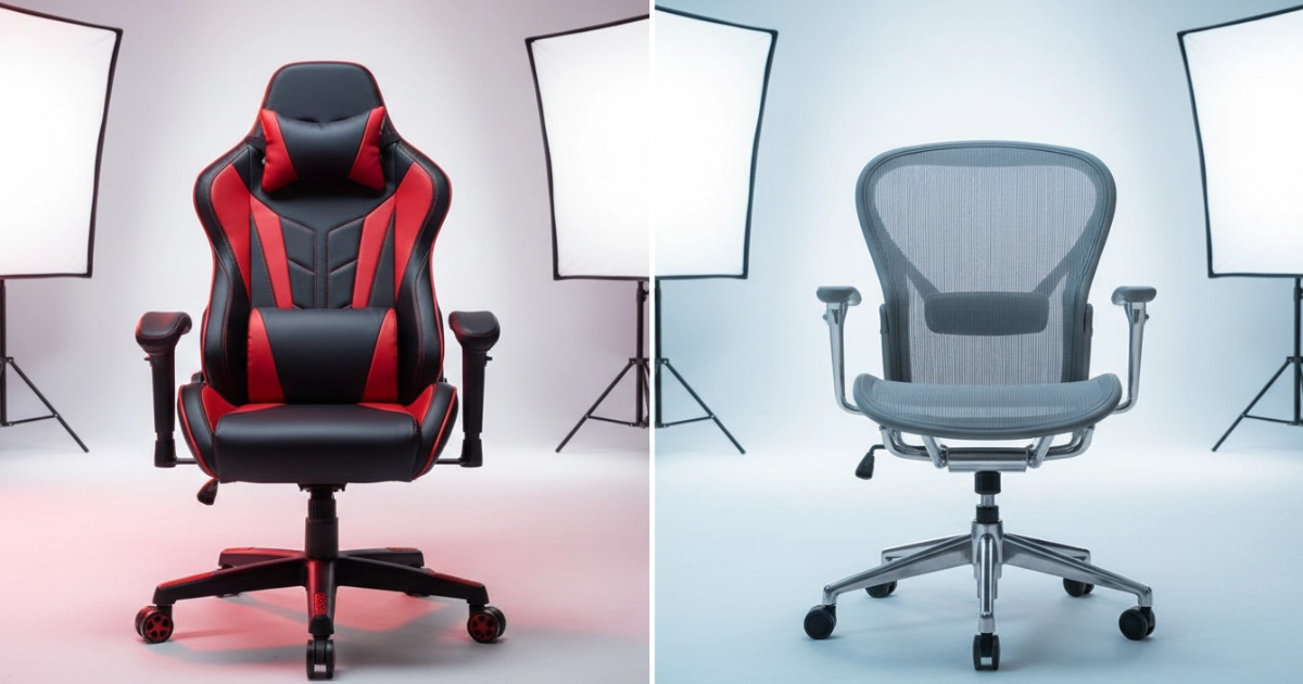 Cadeira Gamer ou Cadeira Ergonômica: Qual a Melhor para Home Office?