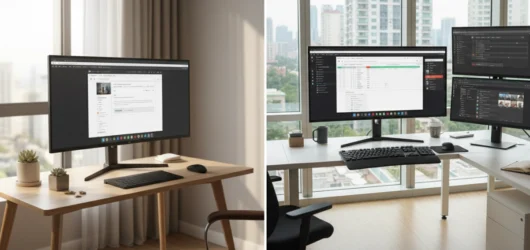 5 Fatores: Monitor 24 ou 27 polegadas para Home Office?